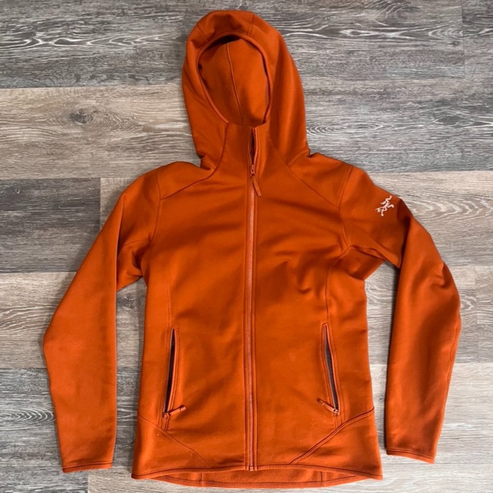 Arc'teryx Kyanite Fika hoodie - burnt orange size small